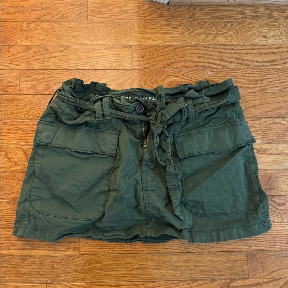 American Eagle Outfitters Green Mini Skort size 8